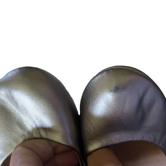 Nine West Slip On LarsonL1 Metallic Flats - Picture 5 of 5
